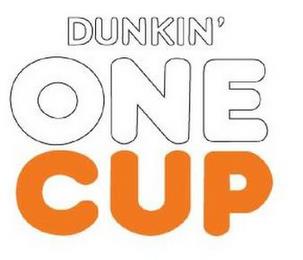 DUNKIN' ONE CUP trademark