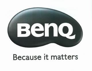 BENQ BECAUSE IT MATTERS trademark