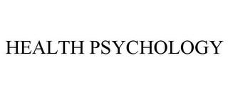 HEALTH PSYCHOLOGY trademark