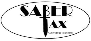 SABER TAX CUTTING EDGE TAX BUNDLES trademark