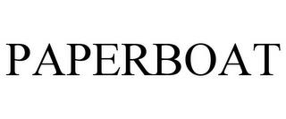 PAPERBOAT trademark