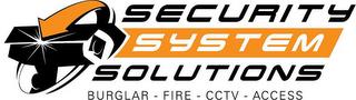 SECURITY SYSTEM SOLUTIONS BURGLAR - FIRE - CCTV - ACCESS - CCTV - ACCESS trademark