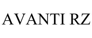 AVANTI RZ trademark