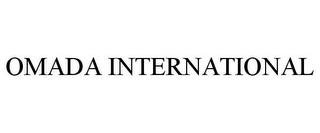 OMADA INTERNATIONAL trademark