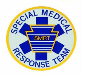 SPECIAL MEDICAL RESPONSE TEAM SMRT trademark