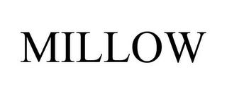 MILLOW trademark