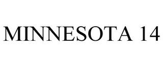 MINNESOTA 14 trademark