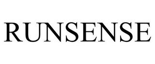 RUNSENSE trademark