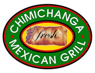 CHIMICHANGA MEXICAN GRILL FRESH trademark