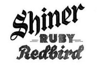 SHINER RUBY REDBIRD trademark