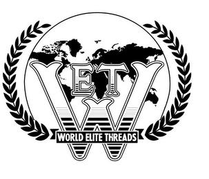 ET W WORLD ELITE THREADS trademark