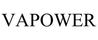 VAPOWER trademark