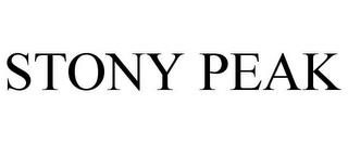 STONY PEAK trademark