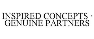 INSPIRED CONCEPTS · GENUINE PARTNERS trademark