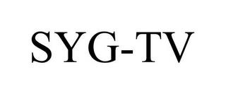 SYG-TV trademark