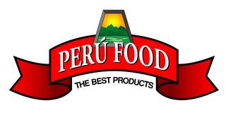 PERU FOOD THE BEST PRODUCTS trademark