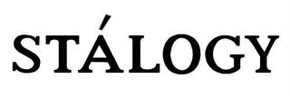 STÁLOGY trademark