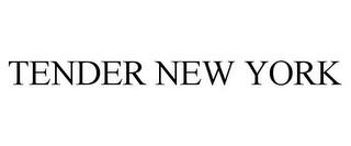 TENDER NEW YORK trademark