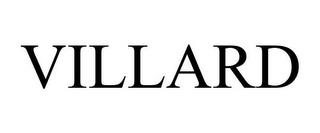 VILLARD trademark