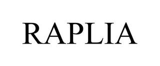 RAPLIA trademark