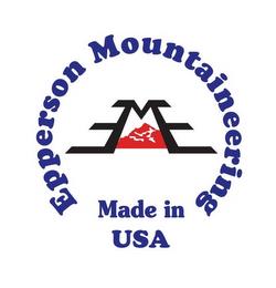 EPPERSON MOUNTAINEERING MADE IN USA EM trademark