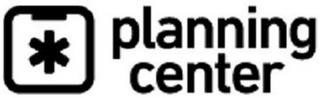 PLANNING CENTER trademark