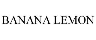 BANANA LEMON trademark