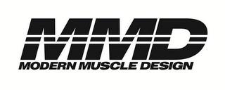 MMD MODERN MUSCLE DESIGN trademark