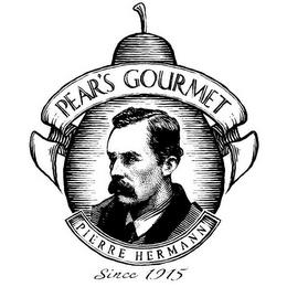 PEAR'S GOURMET PIERRE HERMANN SINCE 1915 trademark