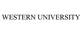 WESTERN UNIVERSITY trademark