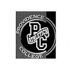 PROVIDENCE COLLEGE PC ATHLETICS trademark