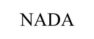 NADA trademark