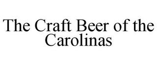 THE CRAFT BEER OF THE CAROLINAS trademark