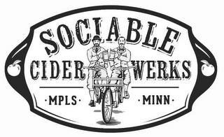 SOCIABLE CIDER WERKS · MPLS· ·MINN· trademark