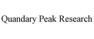 QUANDARY PEAK RESEARCH trademark