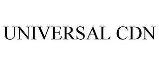 UNIVERSAL CDN trademark