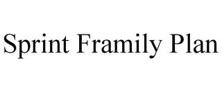 SPRINT FRAMILY PLAN trademark