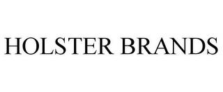 HOLSTER BRANDS trademark