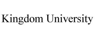 KINGDOM UNIVERSITY trademark