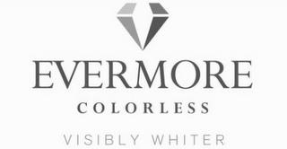 EVERMORE COLORLESS VISIBLY WHITER trademark