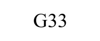 G33 trademark