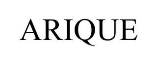 ARIQUE trademark