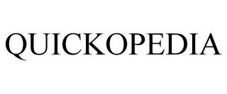 QUICKOPEDIA trademark