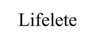 LIFELETE trademark