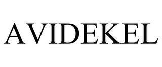 AVIDEKEL trademark