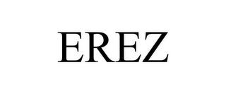 EREZ trademark