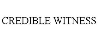 CREDIBLE WITNESS trademark