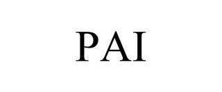 PAI trademark