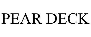 PEAR DECK trademark