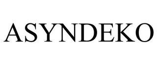 ASYNDEKO trademark